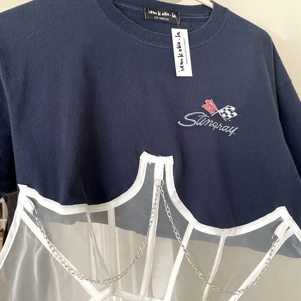 I am koko LA reworked corset top
